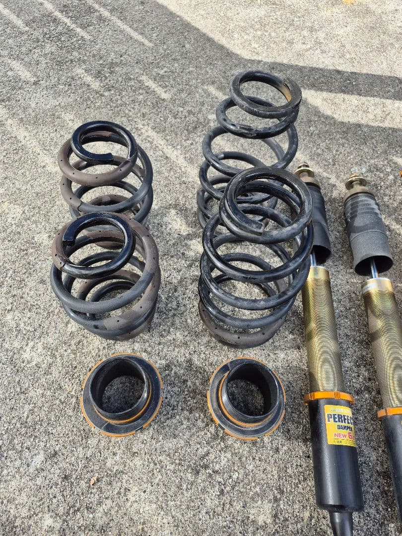 PERFECTダンパー車高調 ヴォクシー90系 ジャンク品 オンライ
