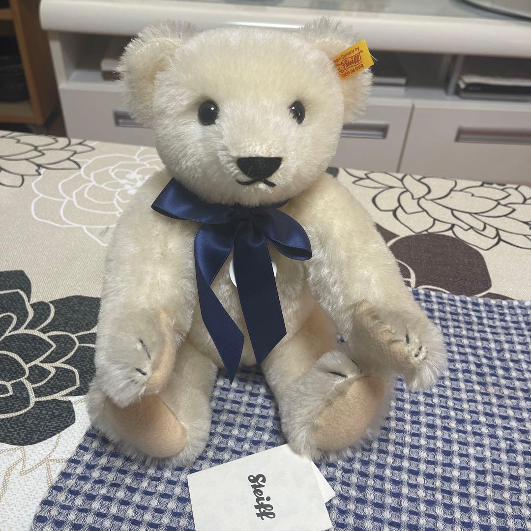 シュタイフ 黄色タグ 美品 テディベア - メルカリ