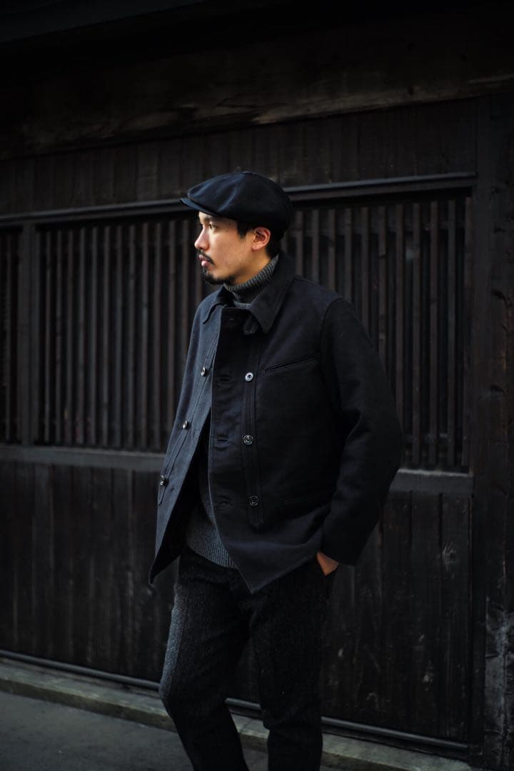 AUBERGE ジャーマンレザー コルビジェジャケット - メルカリ