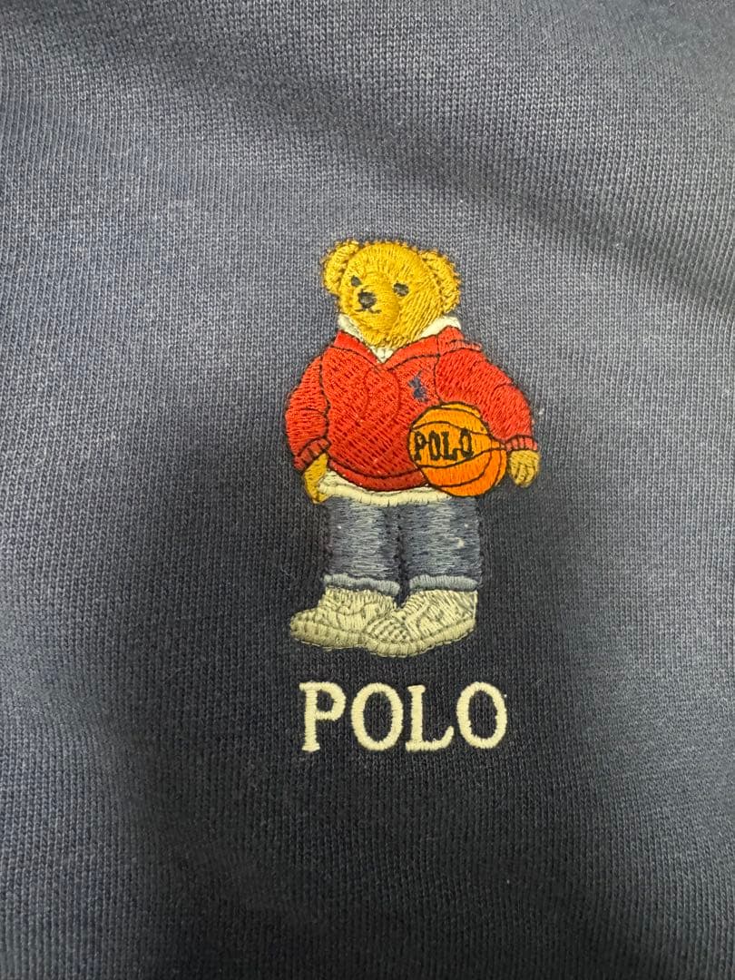 あべこー様専用Polo Bear Fleece Baseball Jacket