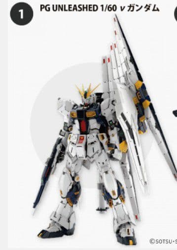 PG UNLEASHED 1/60 νガンダム 本体のみ LEDユニット無し - メルカリ