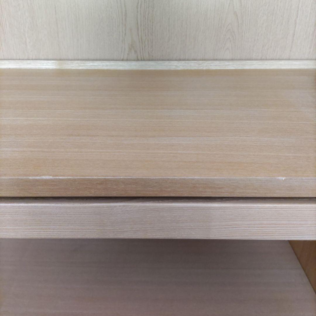 《中古》 MUJI 組み合わせて使える木製収納 タモ材 キャビネット 本棚