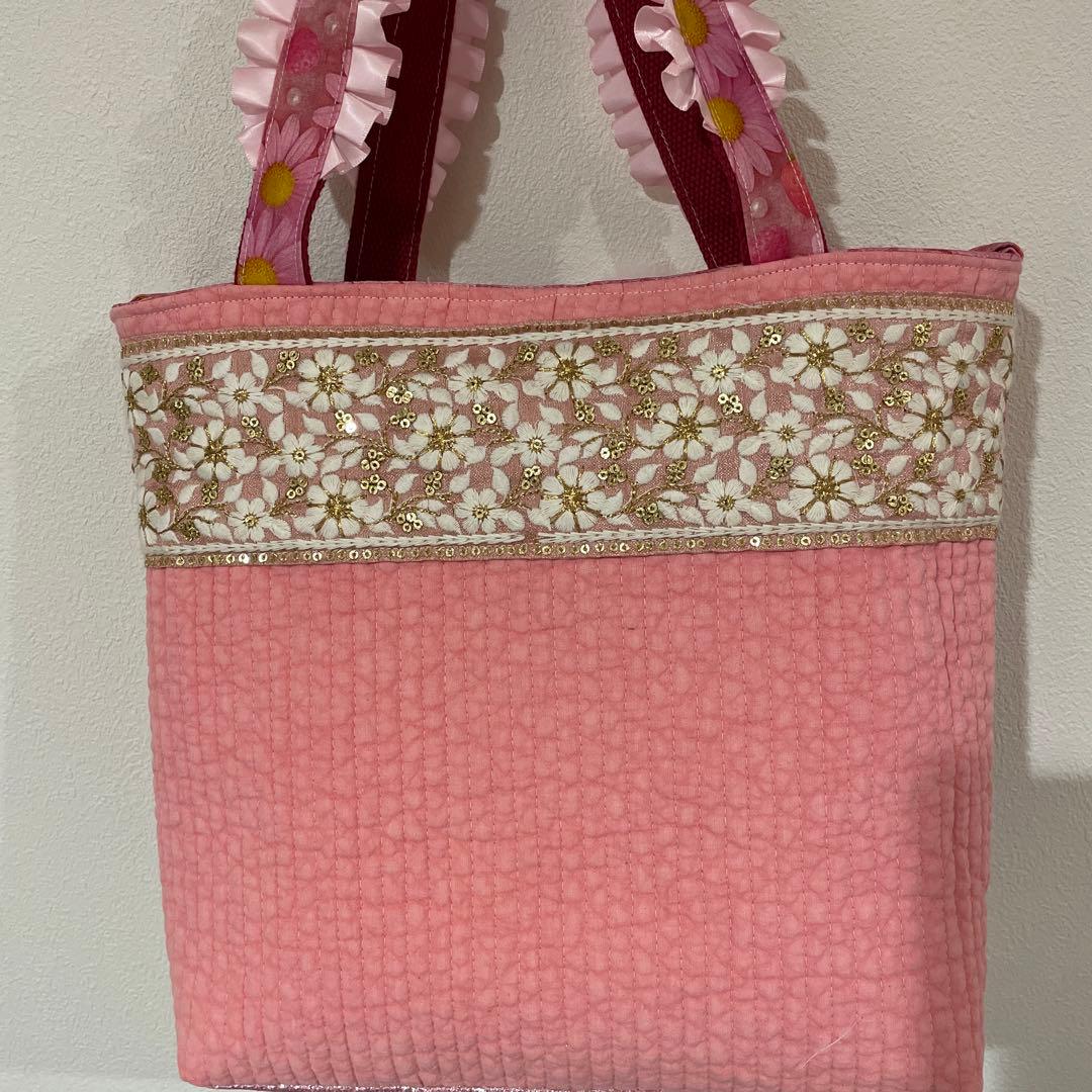 コヤンイサムチョン うさぎルミちゃんポーチ付きビックトートバッグ