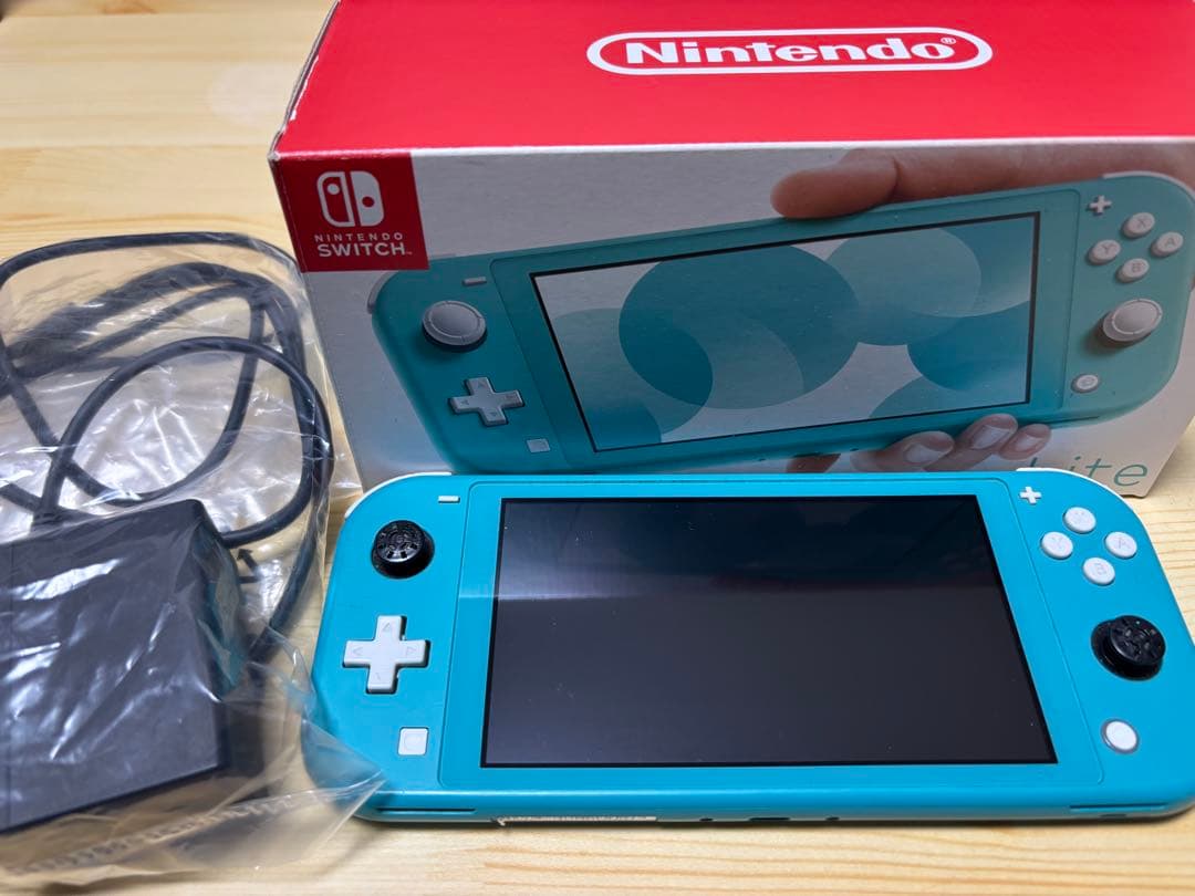 マ*ル様 Nintendo Switch Lite ターコイズ Nintendo Switch Lite Console, Turquoise, Handheld Gaming System