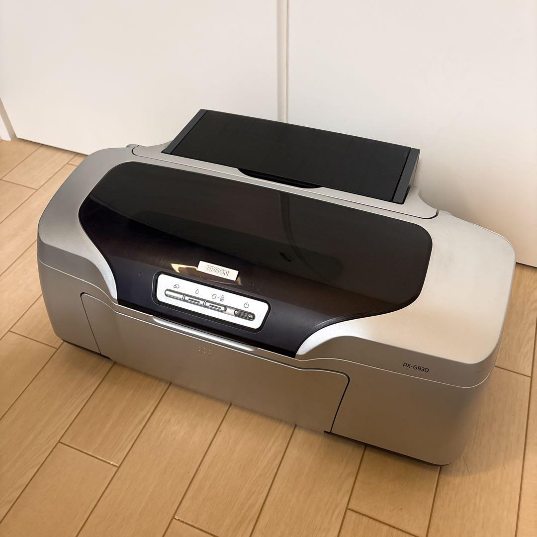 EPSON PX-G930インクジェットプリンター 本体　廃インク交換が必要 EPSONプリンターPX-G930の廃インクパット交換と廃インクリセット
