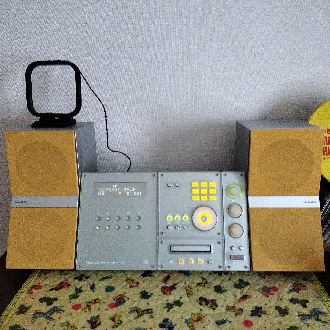 Panasonic 品番 SB-PM50 MD CDコンポ - メルカリ