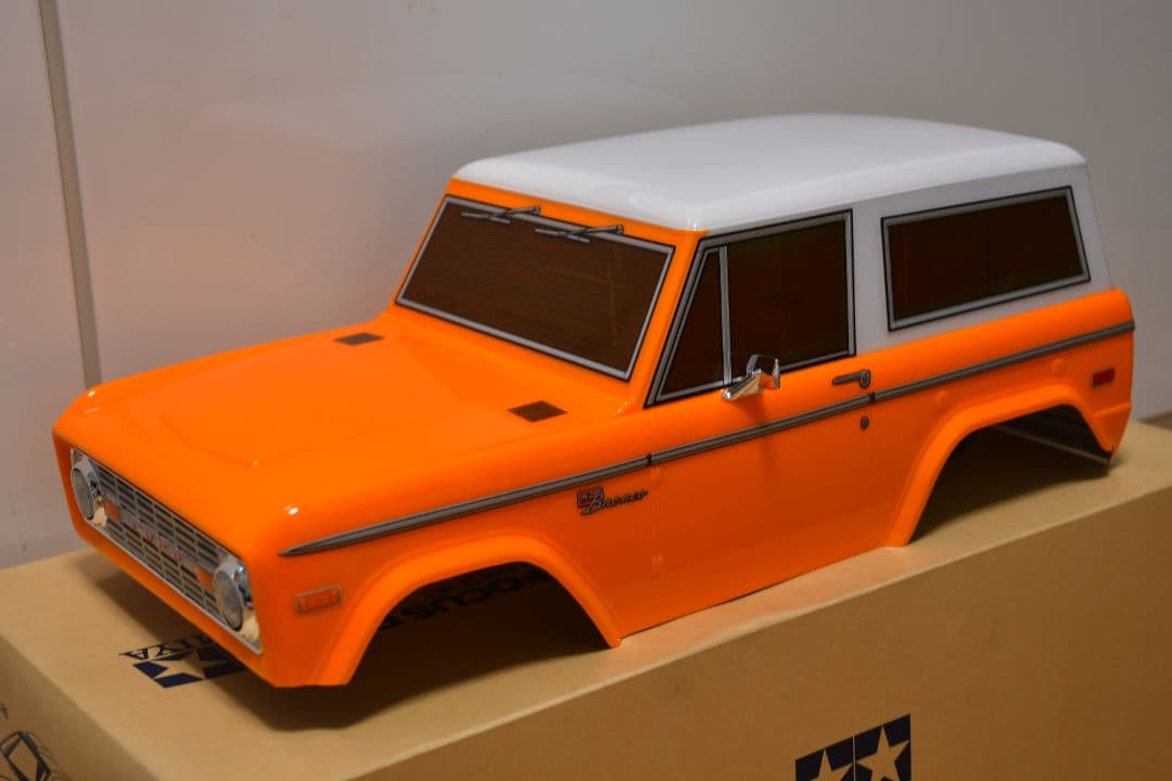 タミヤ　ブロンコ　塗装済みボディ タミヤ 電動RCカーシリーズ 1/10RC フォード ブロンコ 2021 (CC-02