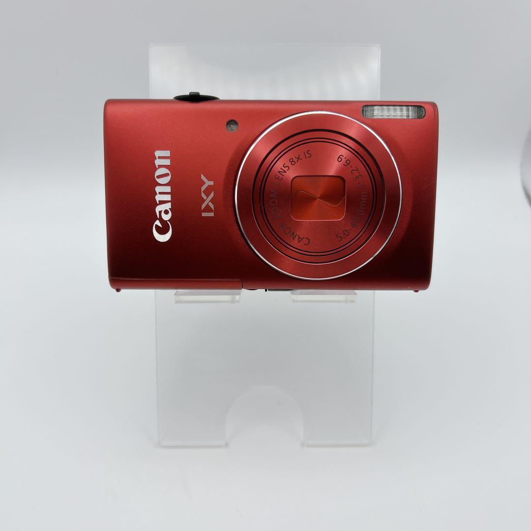 極美品 希少 Canon キャノンIXY110F レッド デジカメ