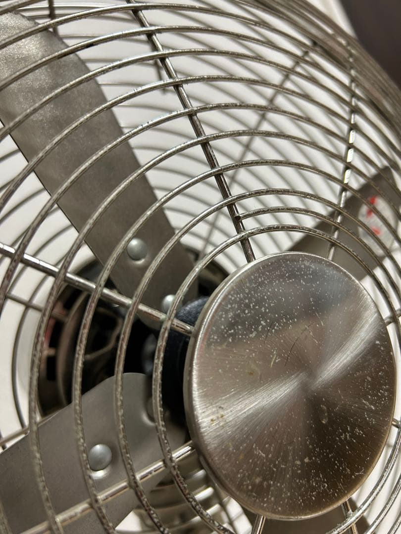 廃盤品！ドウシシャ メタル扇風機 HIR-350 おしゃれ ジャンク