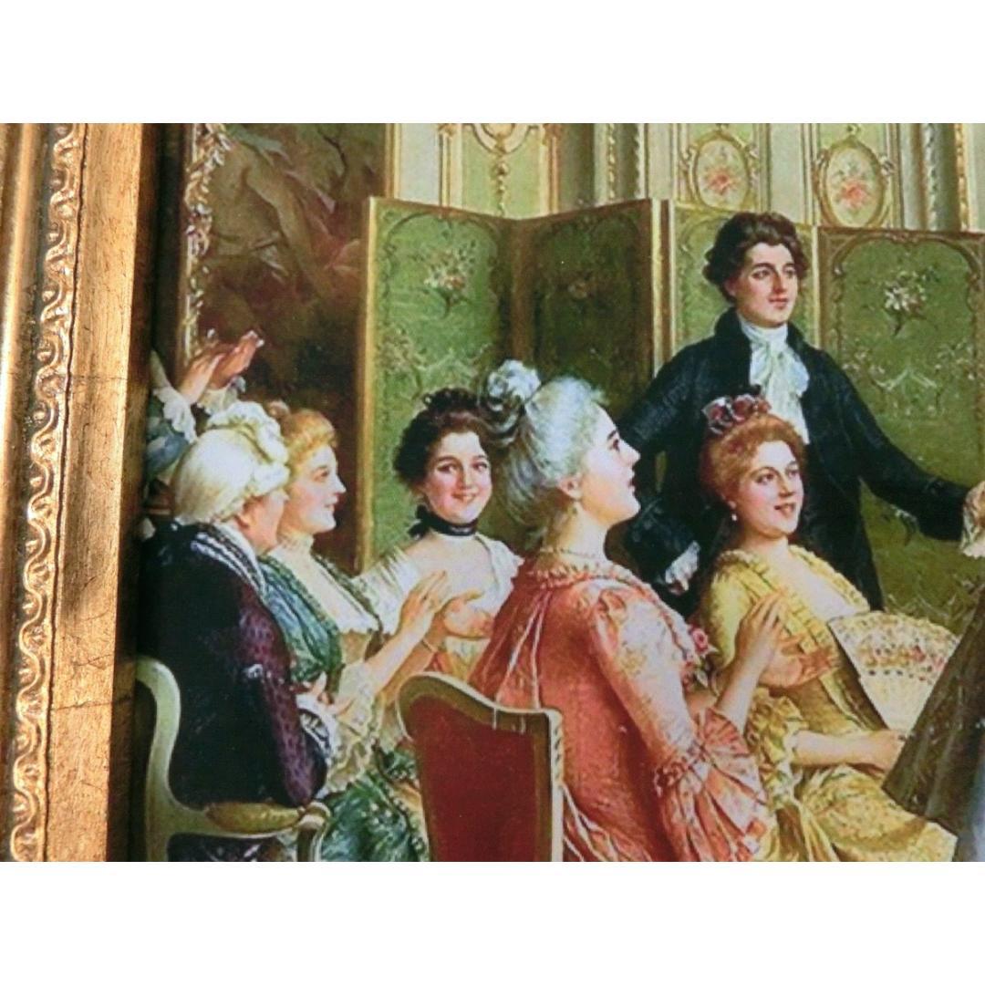 中世ヨーロッパ貴族を描いた額絵 2種よりお選び下さい。A・B - メルカリ