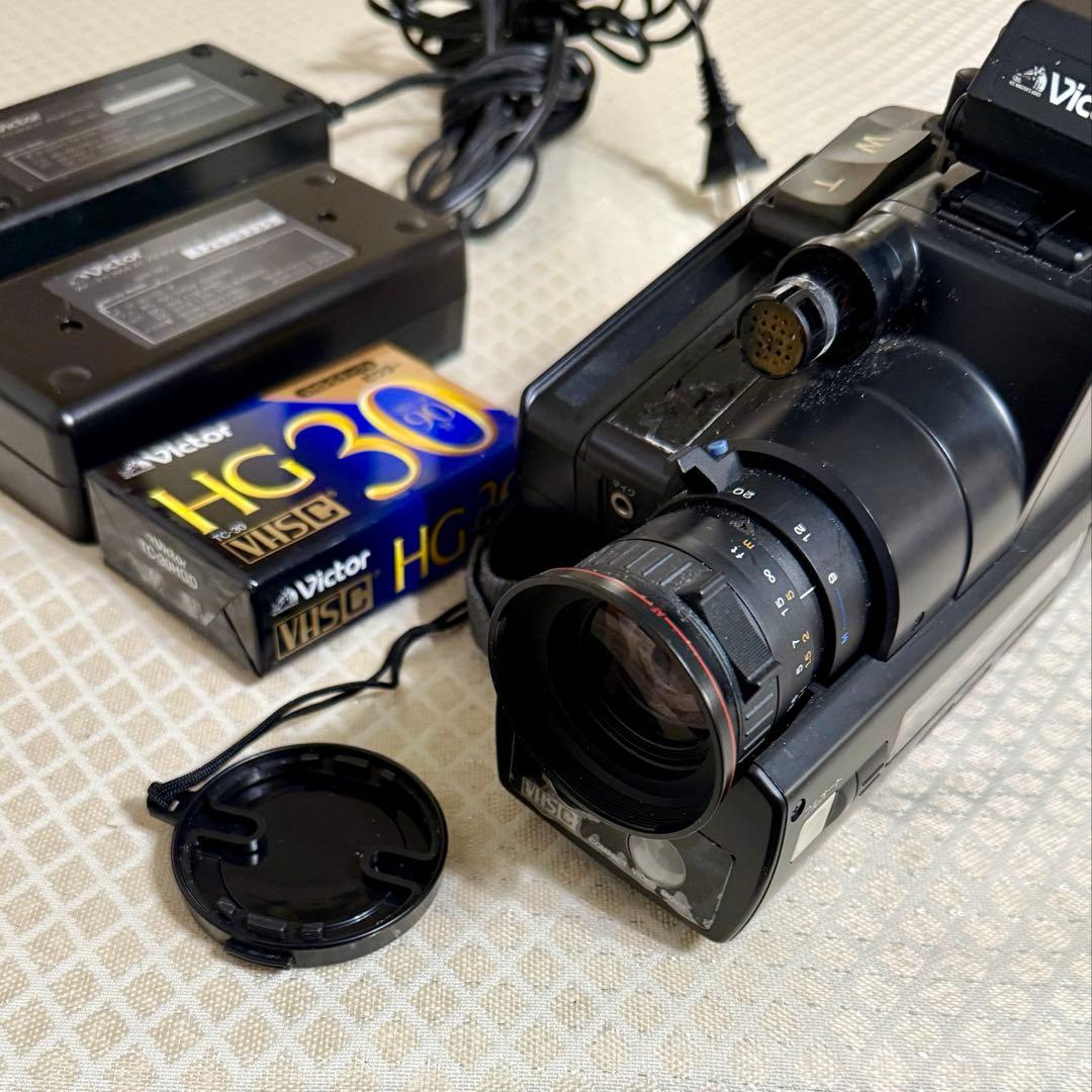 Victor ビクター VHS-C ビデオカメラ GR-35 ジャンク - メルカリ