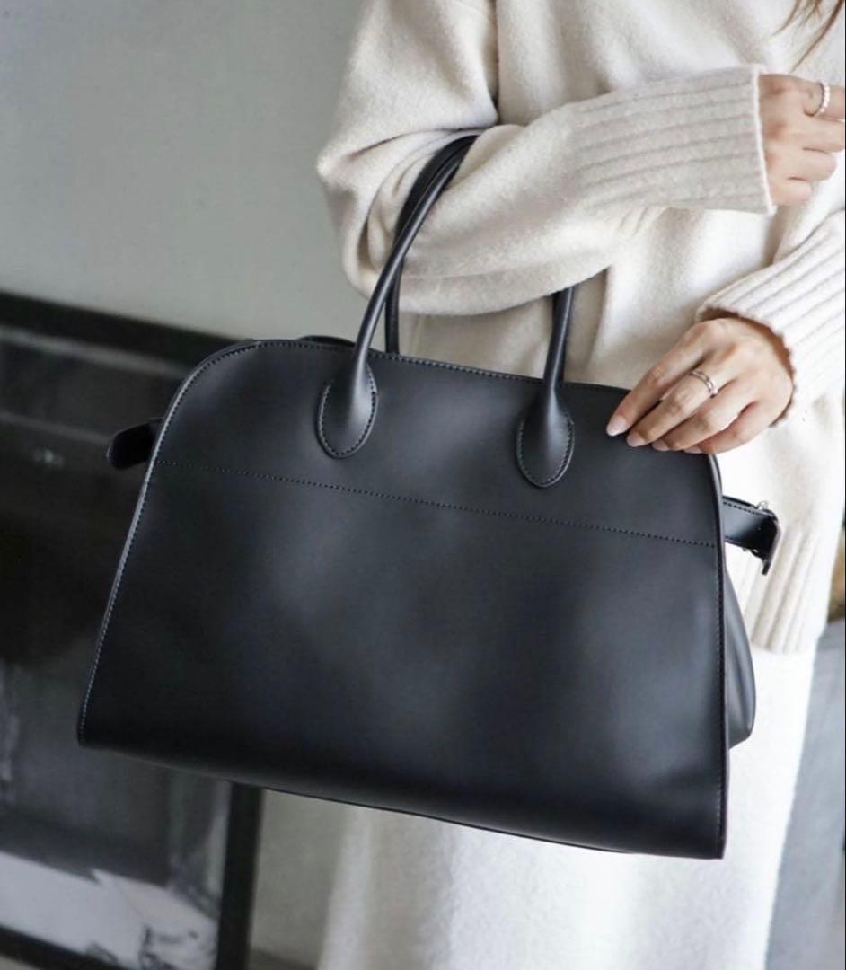 値下げ リアルレザートートバッグ 大収納 the ROW マルゴー 風デザイン