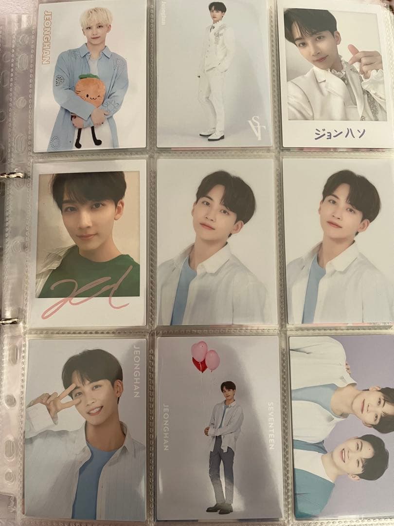 seventeen ジョンハン トレカ セット - メルカリ