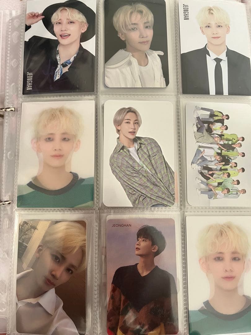 seventeen ジョンハン トレカ セット - メルカリ
