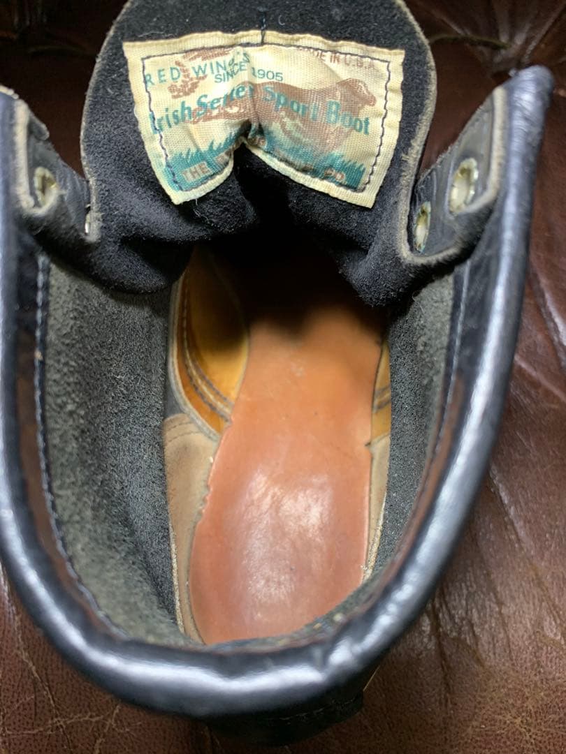 a(即購入OK)様 RW セッター 犬タグ 黒 8179 23.5cm