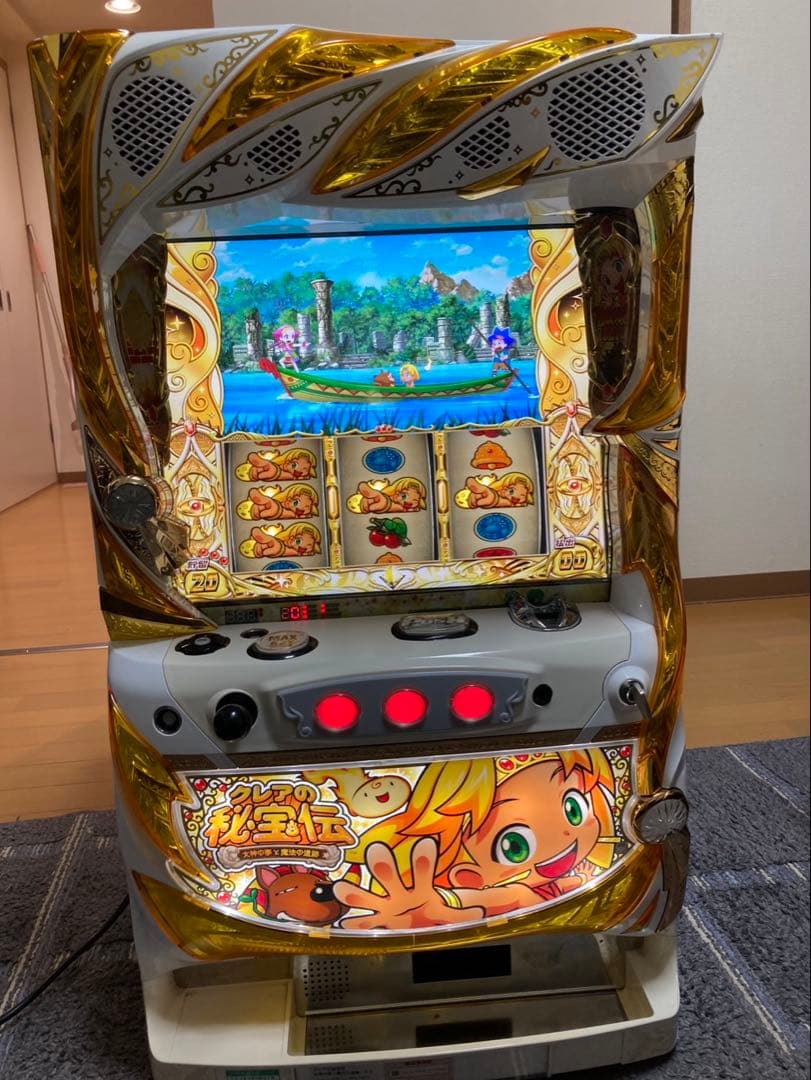 クレアの秘宝伝 女神の夢と魔法の遺跡 クレア3 スロット実機 コイン