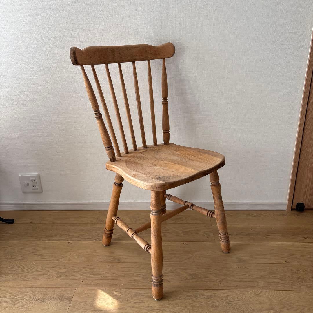 ヴィンテージ ダイニングチェア 剥離 カフェチェア 1脚 - メルカリ