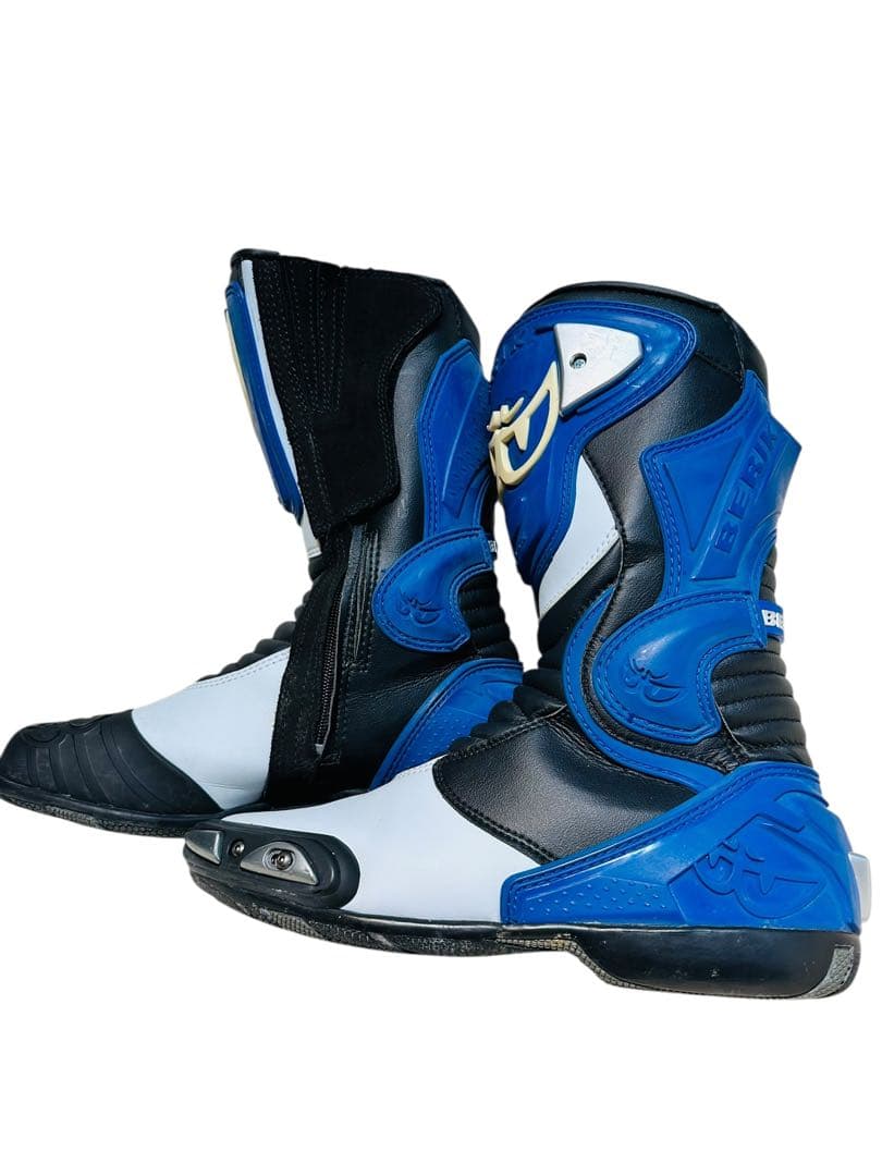 おまけあり！人気！美品！BERIK バイクブーツ 44 27.5㎝ 手袋 - メルカリ