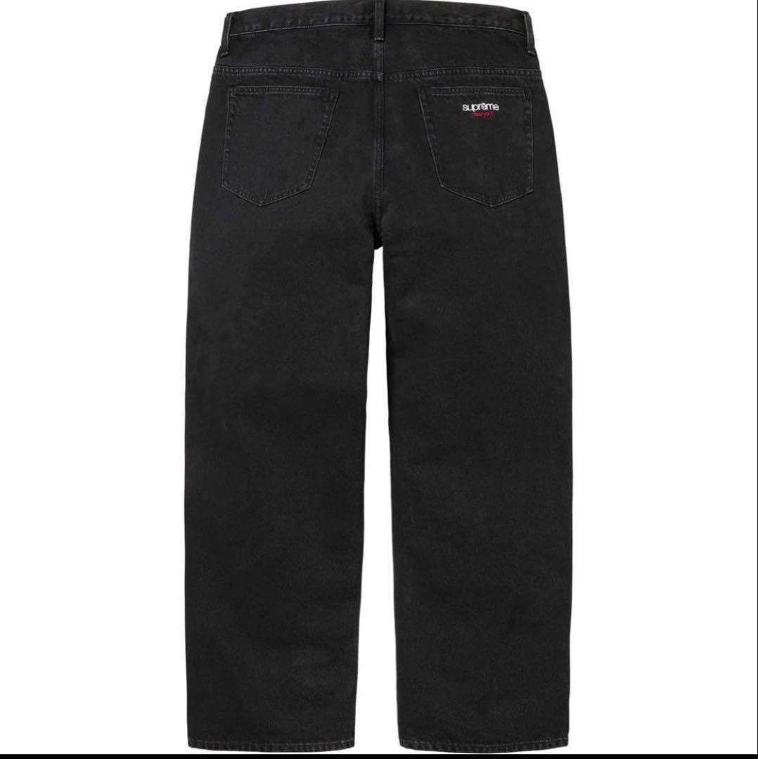Supreme Baggy Jean (25FW) \"Black\" 32インチ