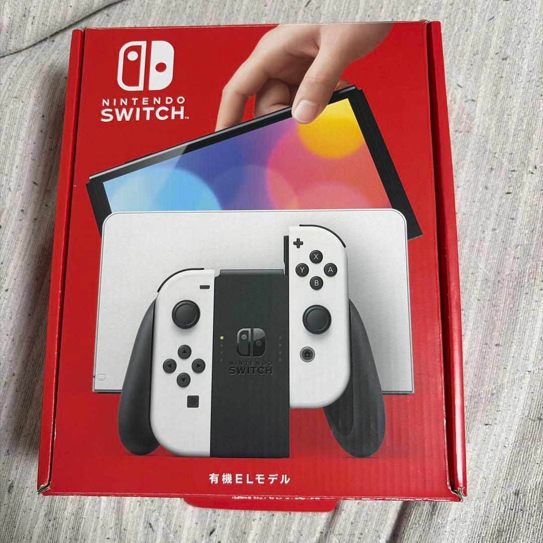 NintendoSwitch有機EL本体、128GB microSD、付属品完備 - メルカリ