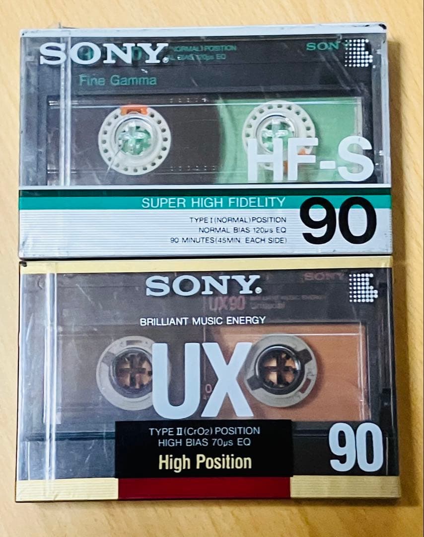 SONY HF-S90 & UX90 カセットテープ 90分セット - メルカリ
