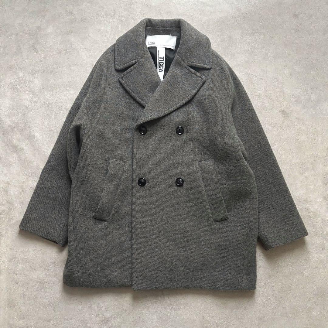 TICCA 2025 美品 ティッカ ピーコート グレー - メルカリ