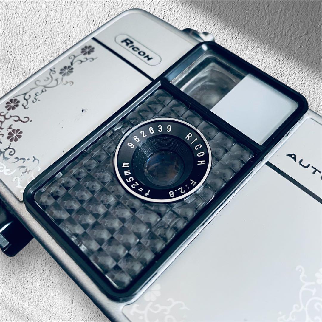 レアな花柄☆【RICOH】AUTO HALF E フィルムカメラ - メルカリ