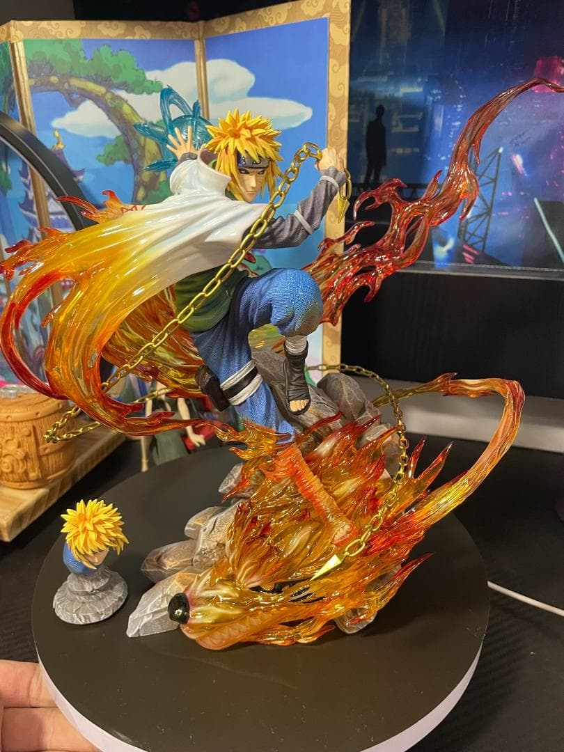 ナルト 波風ミナト ガレージキット 塗装済み完成品 フィギュア 1/8