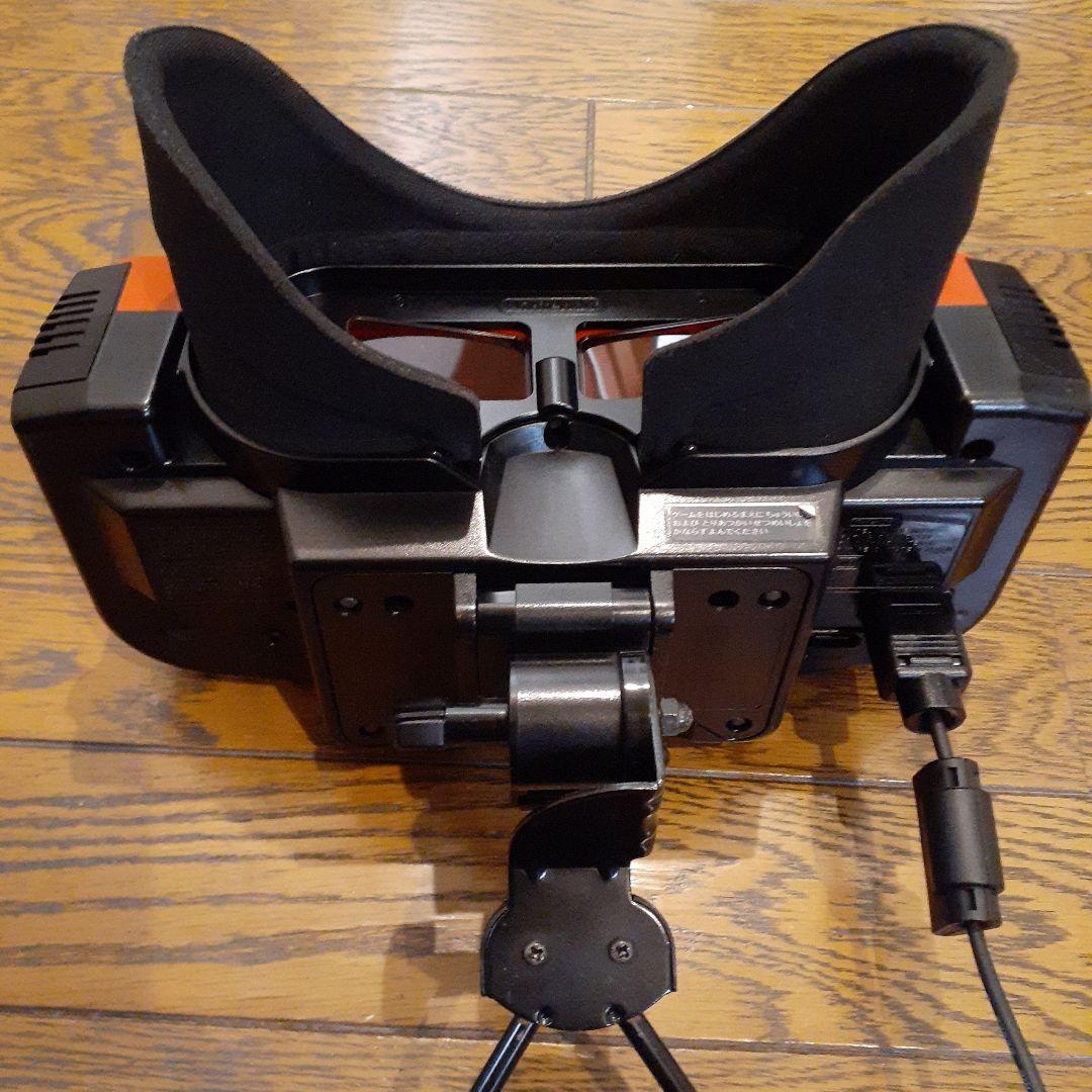 バーチャルボーイ本体 箱なし ACアダプタタップ、レッドアラーム