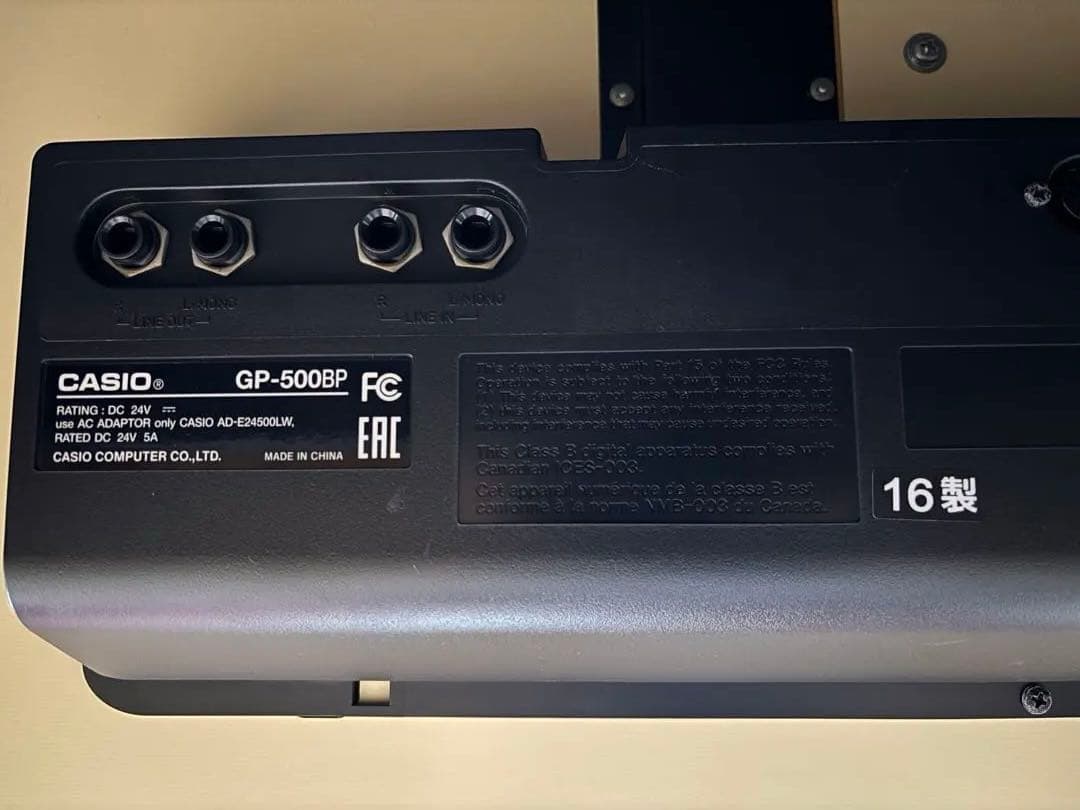 CASIO CELVIANO最高峰電子ピアノ GP500BP中古 黒光沢仕上 - メルカリ