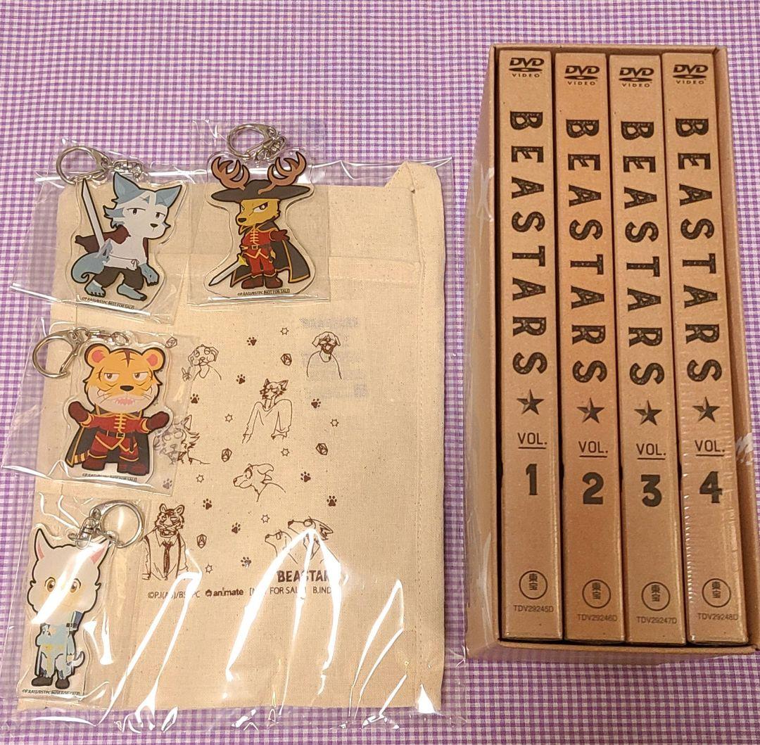 R*y様 BEASTARS DVD 第1期　1-4巻セット　初回生産限定版 公式オンラインストアBEASTARS Vol.1 Blu-ray 初回生産限定版(BD Vol.1
