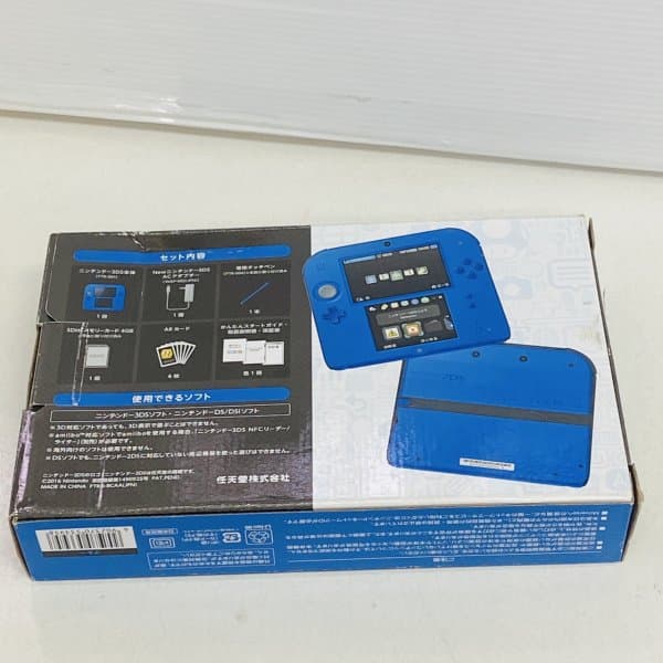 ☆未使用品☆極美品ニンテンドー2DS ブルー【メーカー生産終了】訳