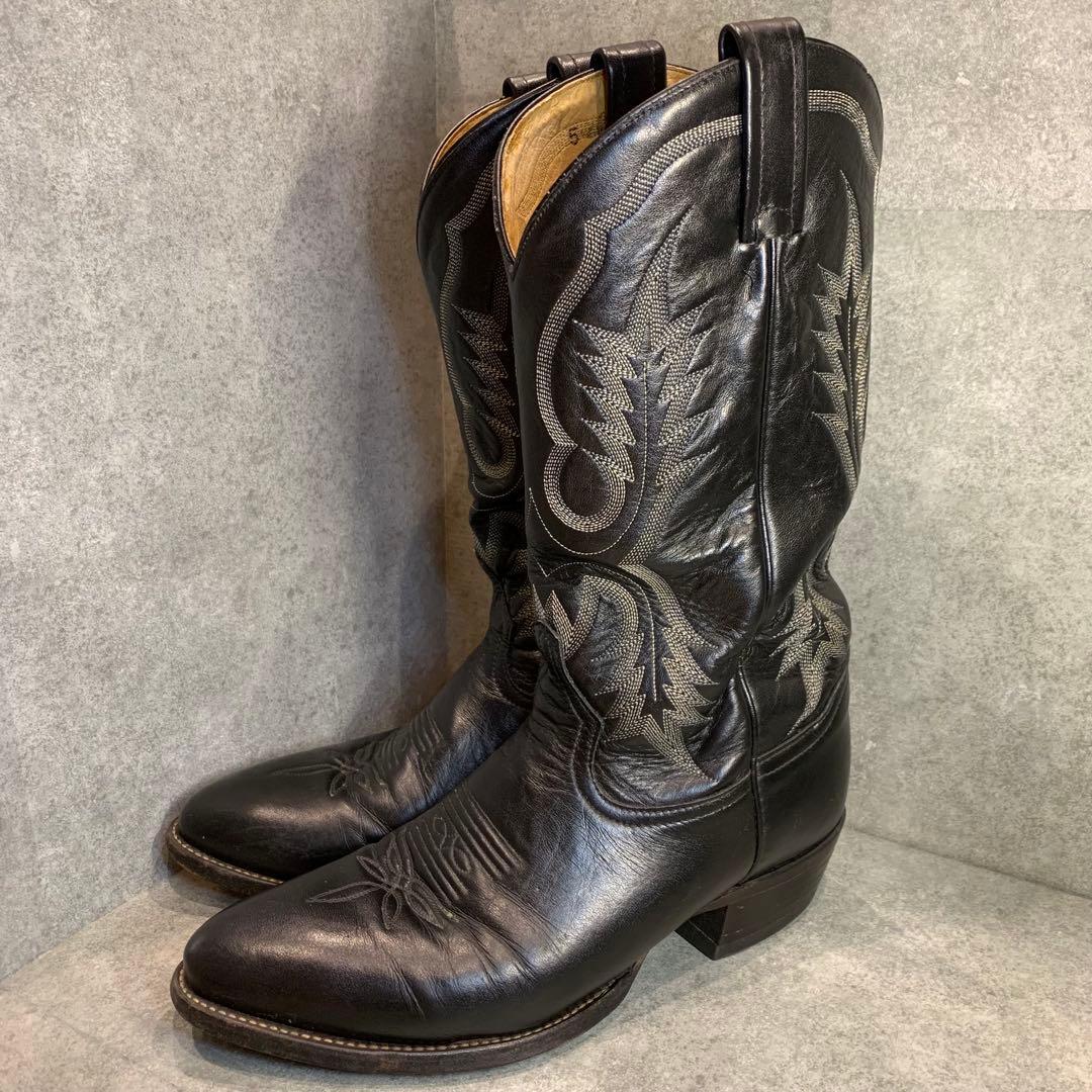 Tony Lama トニーラマ ウエスタンブーツ 2914 レザー 27cm トニーラマ（Tony Lama）2914 ブラック の詳細ページです｜Western