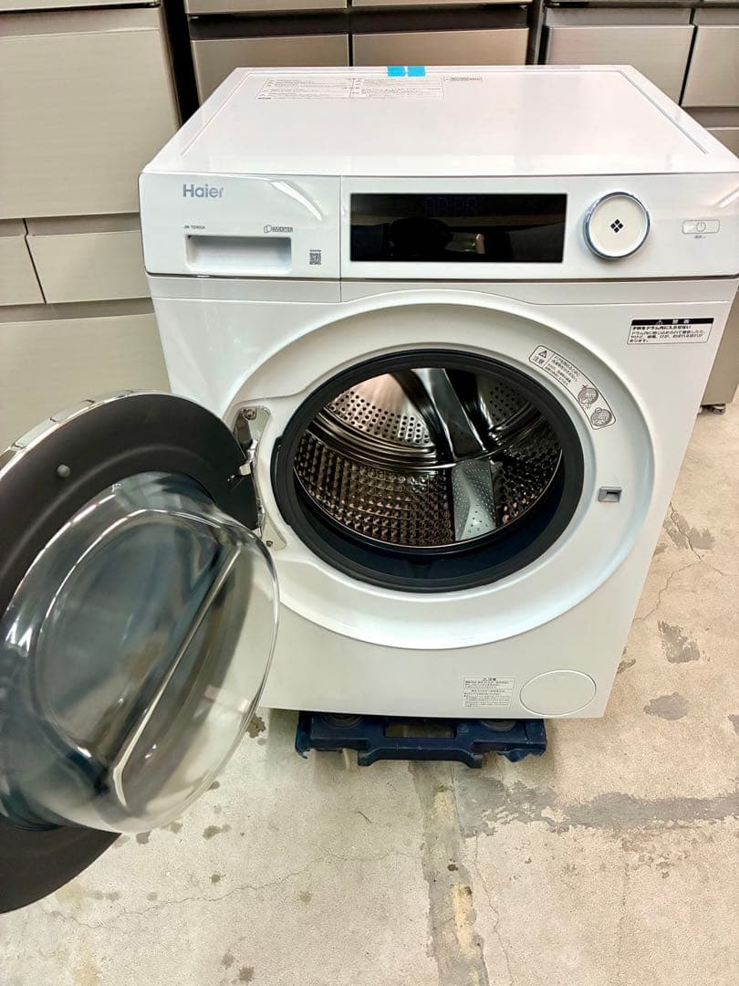 2022年式 9.0kg ハイアール 全自動ドラム式洗濯機 JW-TD90SA