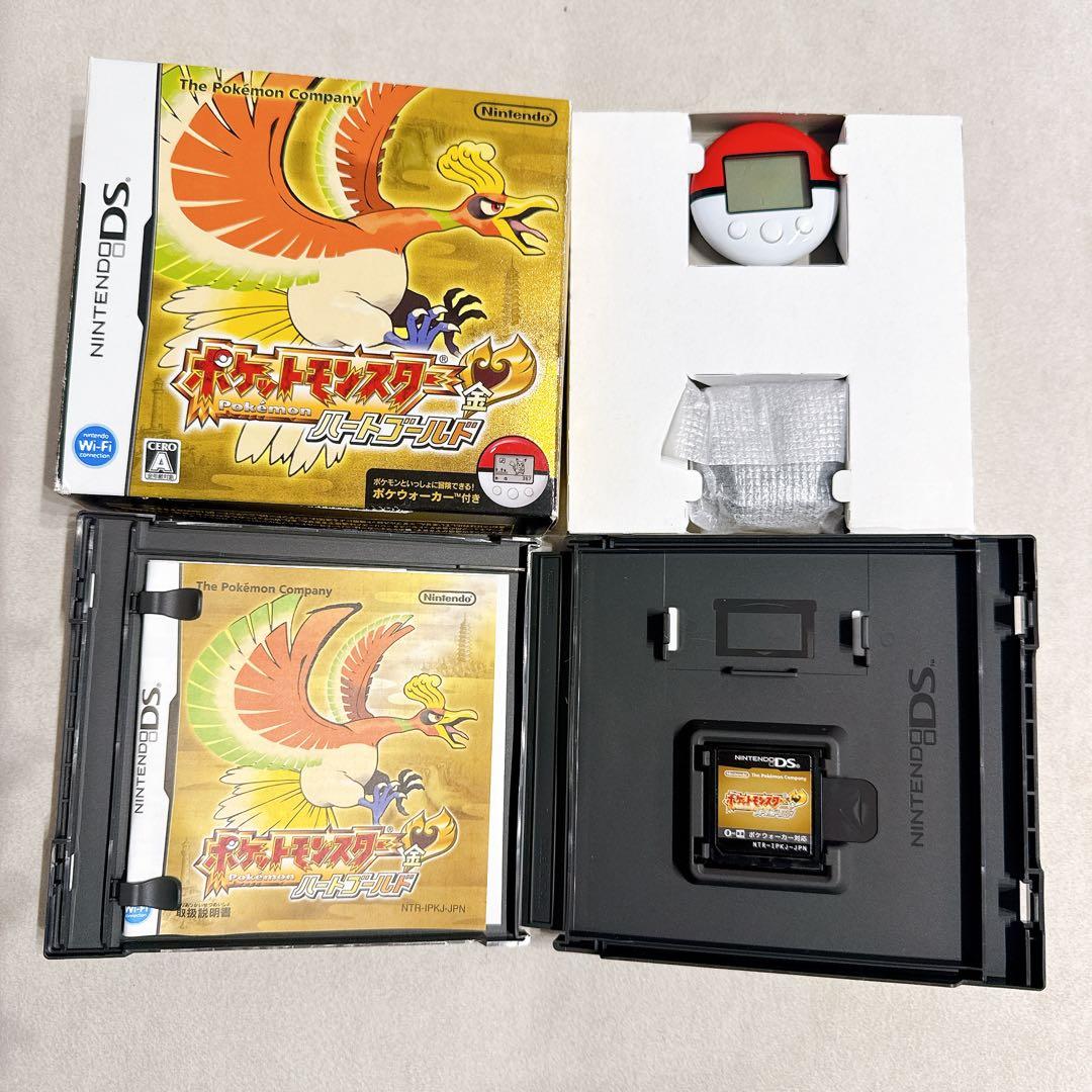 ポケットモンスター ハートゴールド DS ソフト ポケウォーカー付き