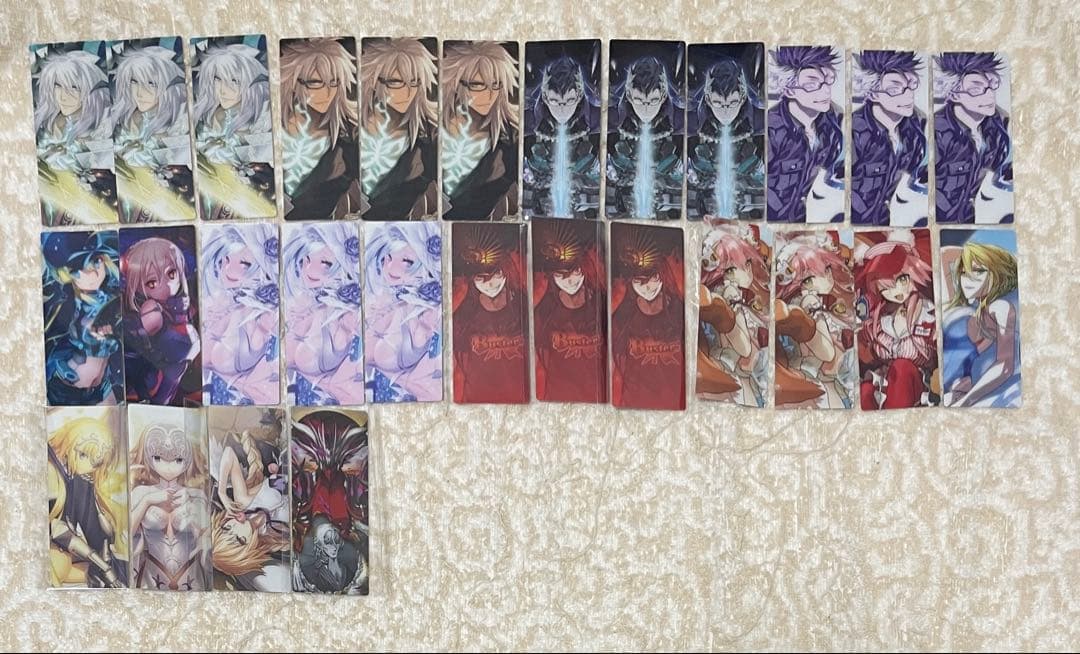 FGO 最終再臨展 編成画面風カード クリアカード 入場特典 ステッカー