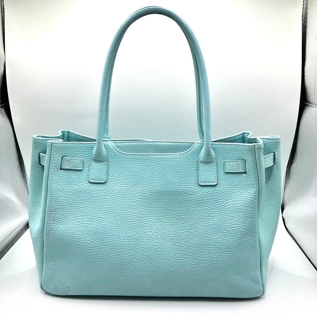 傳濱野 デンハマノ ミーティア ハンドバッグ トートバッグ ピュア