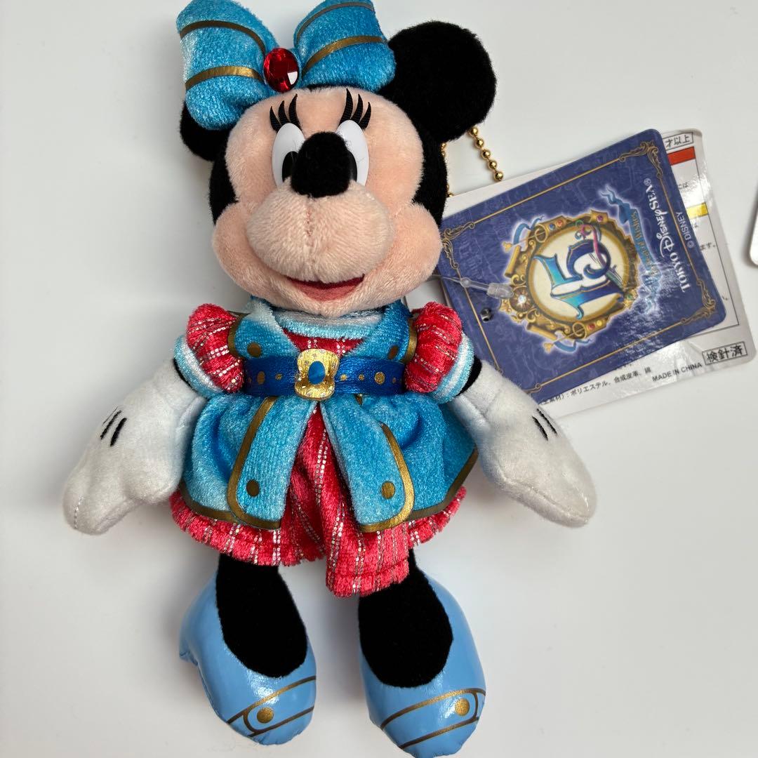 ディズニー 15周年 ぬいぐるみバッジ ミッキー ミニー プルート - メルカリ