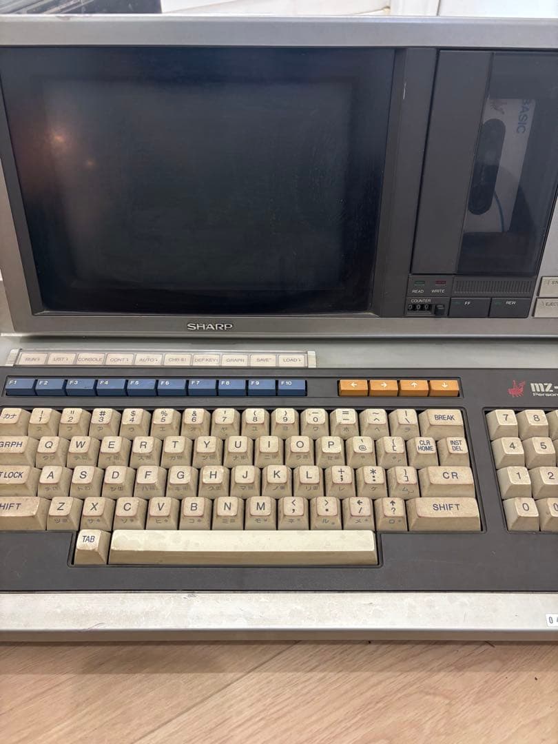 超希少！SHARP MZ-2000パソコン レトロPC ビンテージ