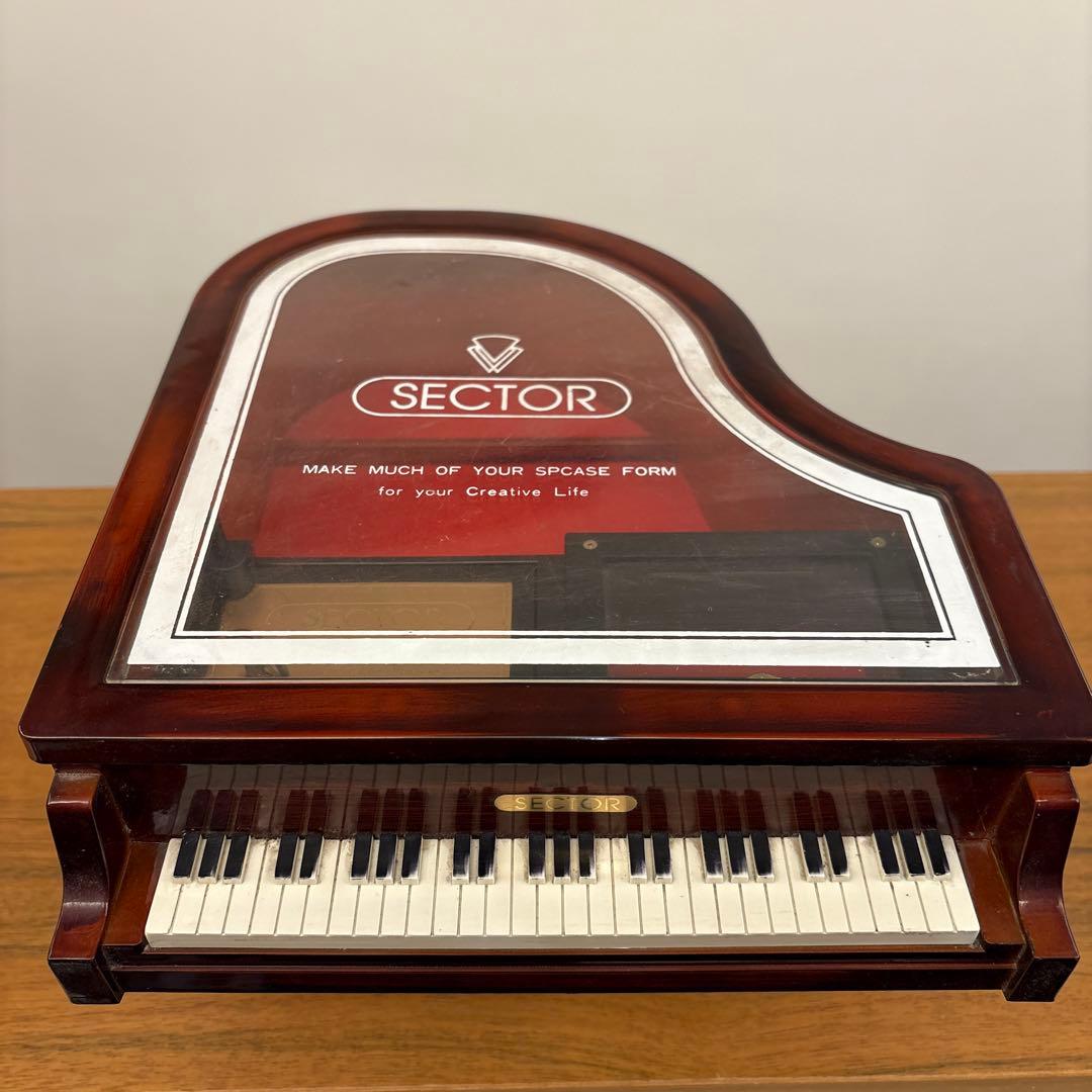 セクター ピアノ オルゴール ジュエリーボックス 宝石箱 いとしの