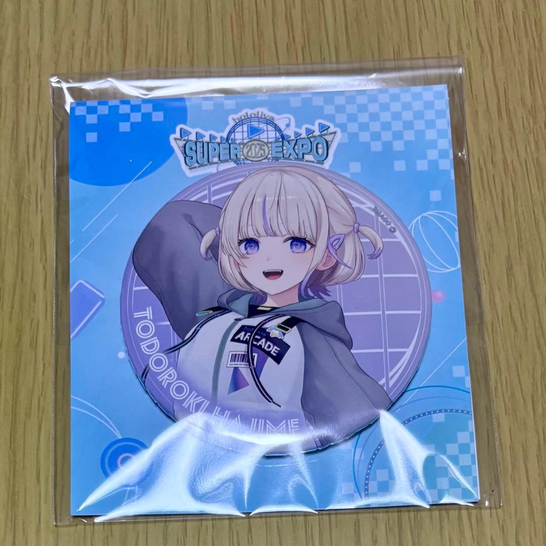 ホロライブ 轟はじめ EXPO ビッグ缶バッジ - メルカリ