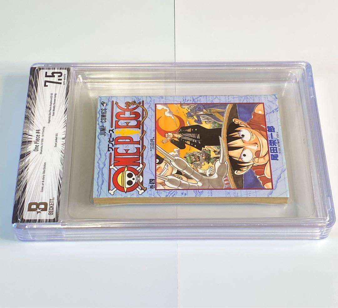 BGS 7.5 ワンピース 4巻 初版 1st Printing 漫画鑑定 - メルカリ