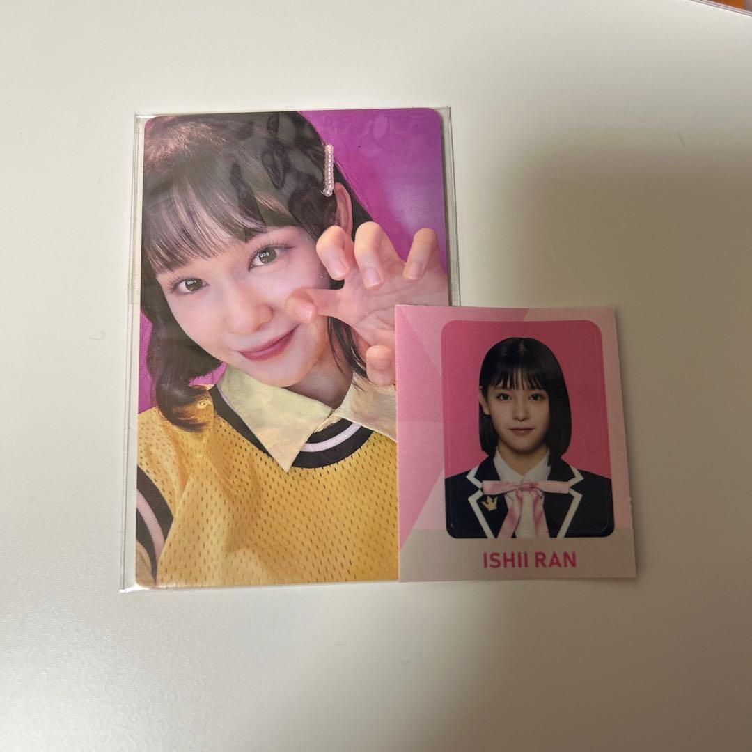 日プ 石井蘭 ME:I トレカ - メルカリ