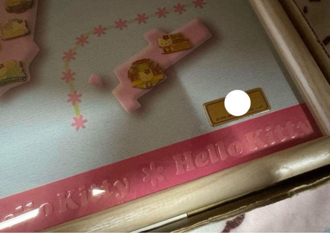 ハローキティ日本地図ピンバッジセットHello kitty レア