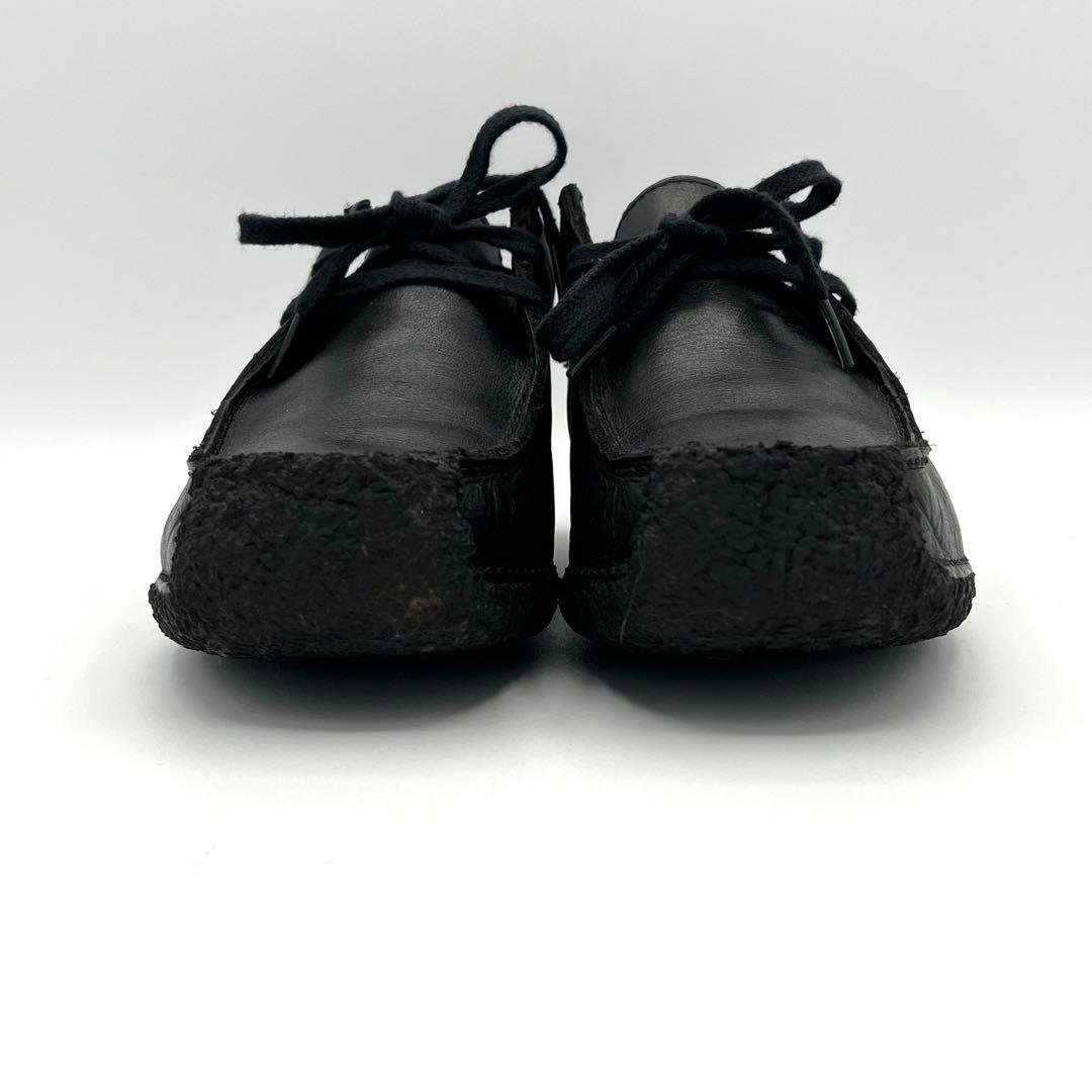 極美品 Clarks クラークス 23.5cm Natalie ワラビー 黒