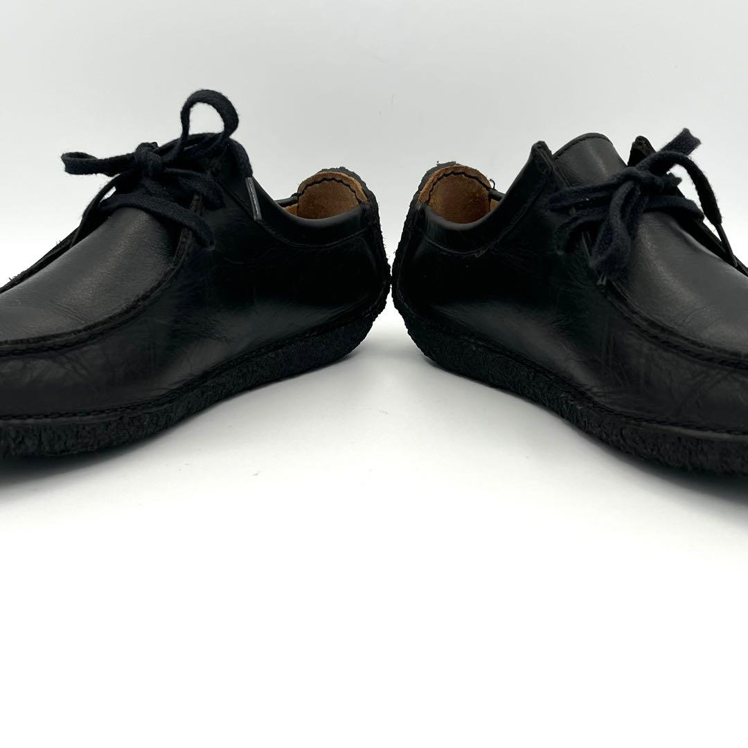 極美品 Clarks クラークス 23.5cm Natalie ワラビー 黒
