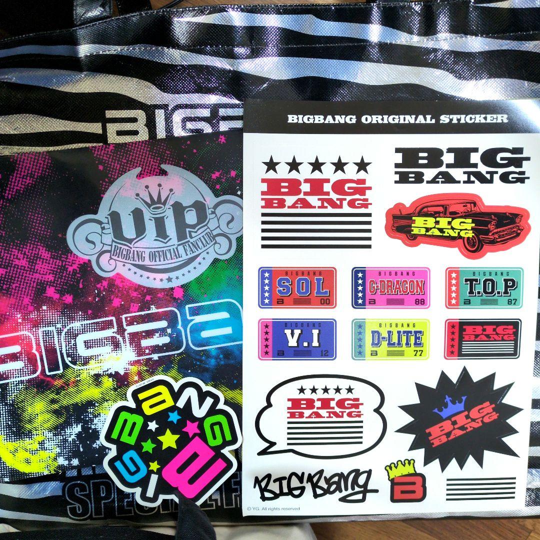 BIGBANG オリジナルステッカーVIPクリアファイル - メルカリ