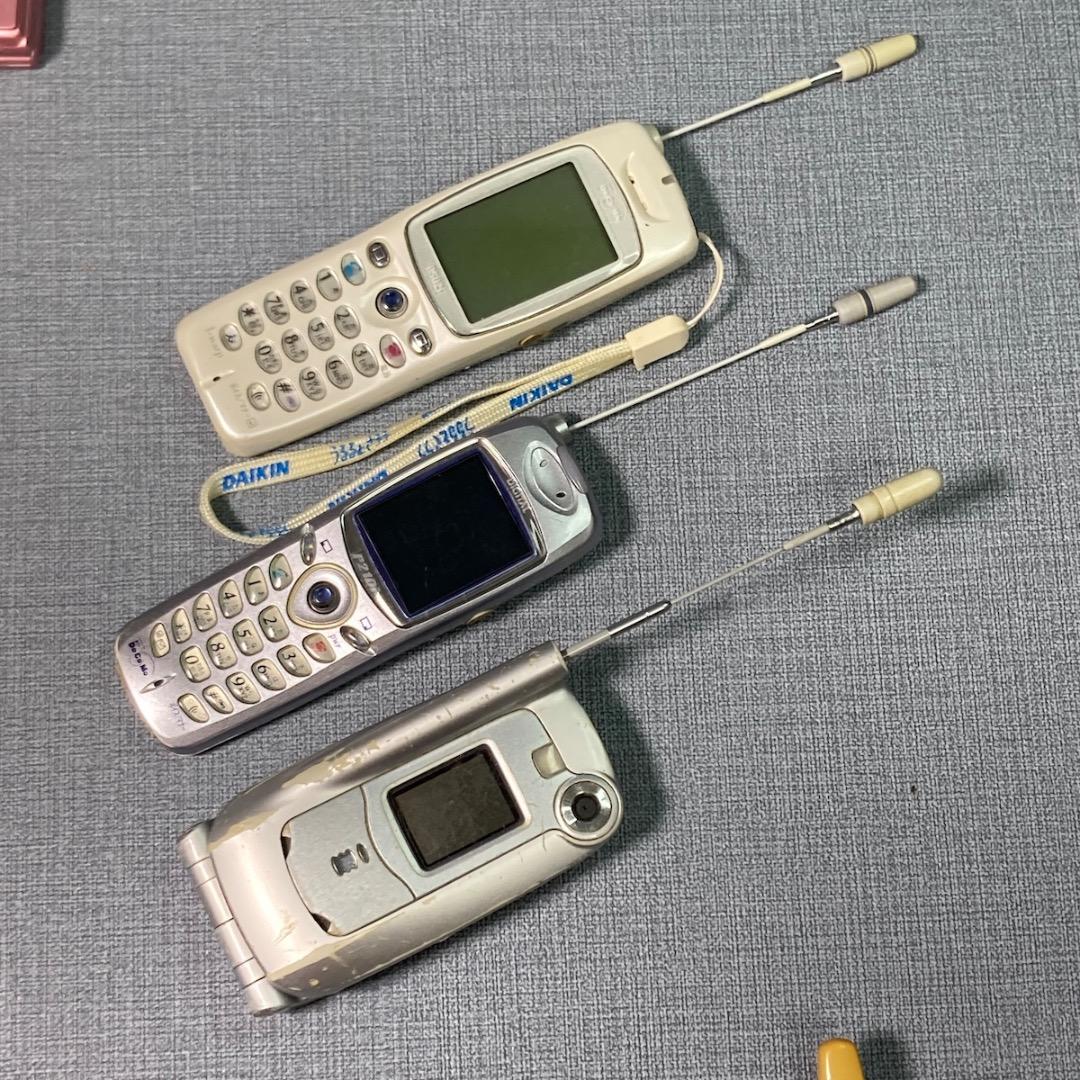 □ガラケー【ジャンク】携帯電話本体 19台セット アンテナ付き