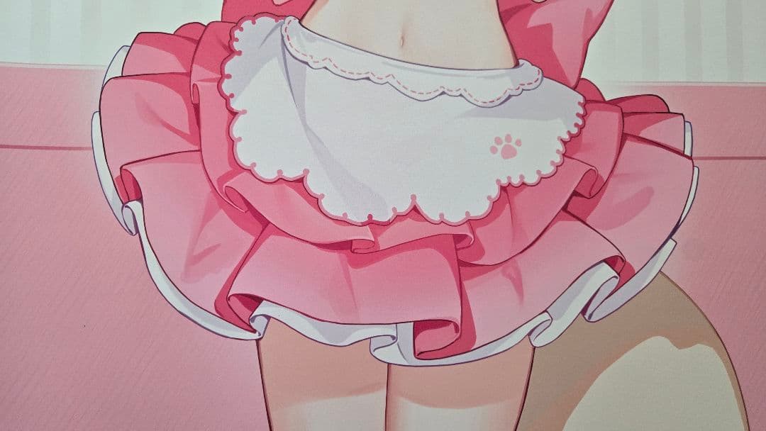 コミケ C105 ホロライブ フワモコ 等身大タペストリー - メルカリ