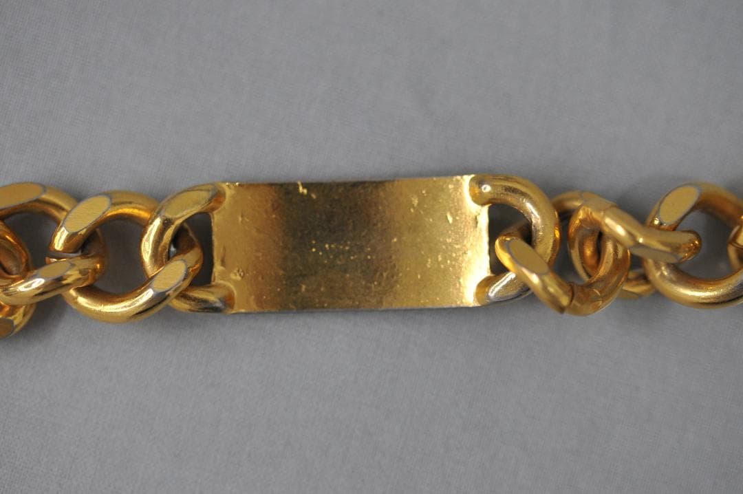 C*e様 シャネル チェーンベルト メダル／ロゴプレート - メルカリ